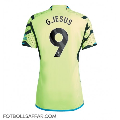 Arsenal Gabriel Jesus #9 Bortatröja 2023-24 Kortärmad